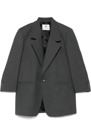 Marine Serre Blazer de vestir manga larga