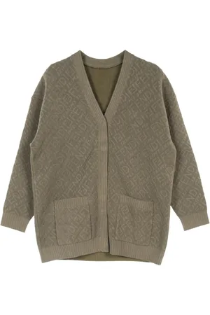 Fendi Cárdigan con logo en intarsia 2020 de x Skims