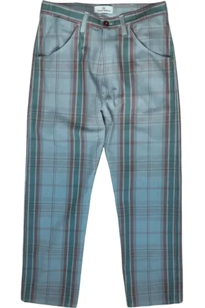 Vivienne Westwood Pantalones con motivo de cuadros tartán