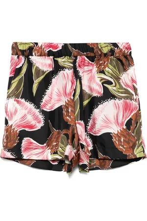 P.A.R.O.S.H. Shorts de seda