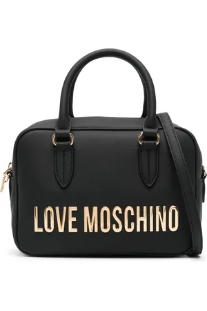 Moschino Tote con letras del logo
