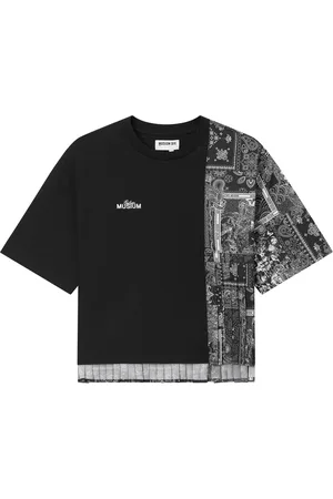 Musium Div. Playera con estampado de bandana
