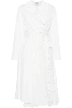 FORTE FORTE Vestido midi bordado