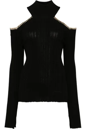 Ganni Top con detalle de aberturas