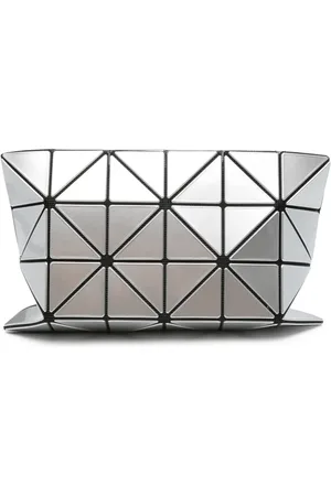 Issey Miyake Bolsa de mano con motivo geométrico