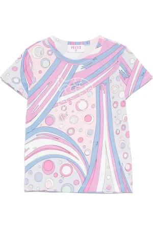 PUCCI Junior Playera con estampado Fontane