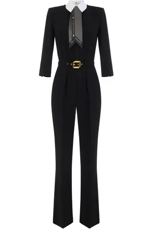 Elisabetta Franchi Jumpsuit con detalle de mascada