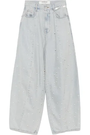 KIMHEKIM Jeans con detalle de perlas