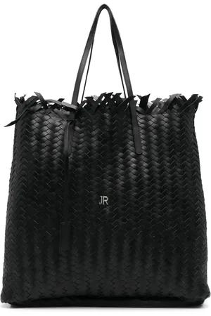 John Richmond Tote con diseño entretejido