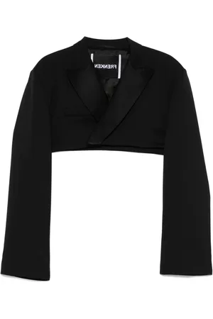 Frenken Blazer de esmoquin corto