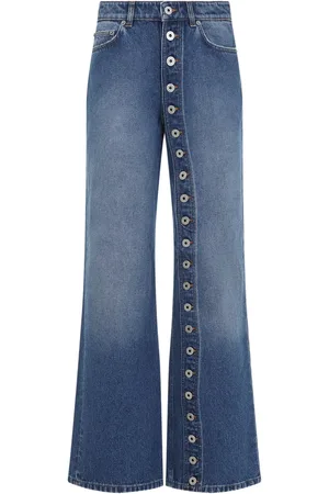Jean Paul Gaultier Jeans con detalle de botones