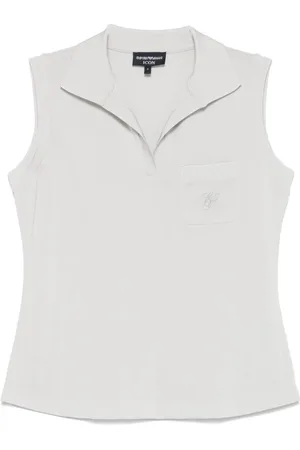 Emporio Armani Chaleco con logo bordado