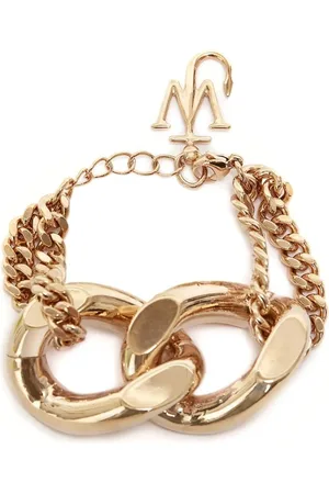 J.W.Anderson Pulsera de cadena con detalle del logo