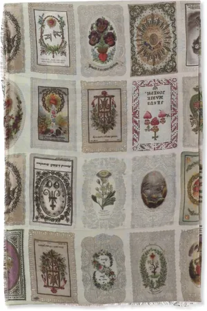 Faliero Sarti Mascada con estampado gráfico