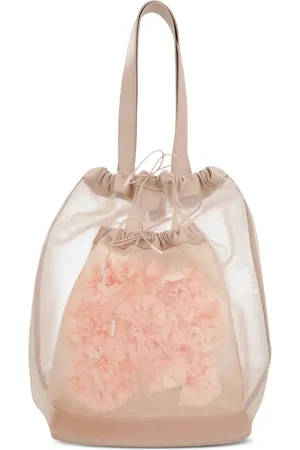 Simone Rocha Tote de malla con cordones