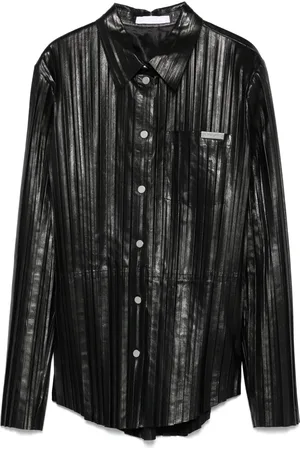 Helmut Lang Camisa plisada