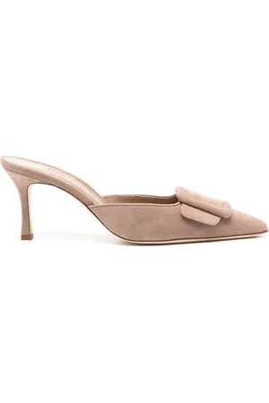 Manolo Blahnik Mules Maysale con tacón de 70mm