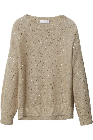 Brunello Cucinelli Blusa con diseño bordado