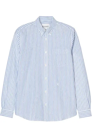Closed Camisa con botones y rayas estampadas