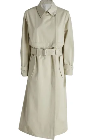 DEL CORE Gabardina con doble botonadura