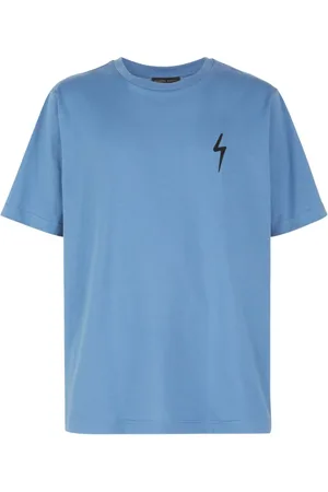 Giuseppe Zanotti Playera con bordado Thunderbolt