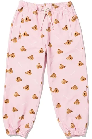 Palm Angels Pantalones con motivo Bear