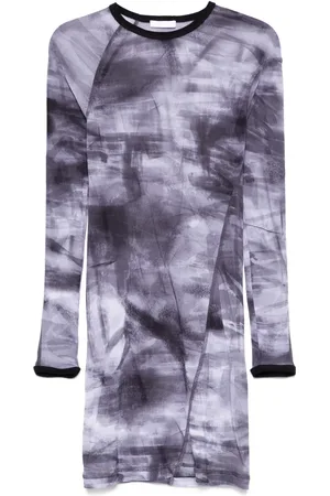 Helmut Lang Vestido Scribble