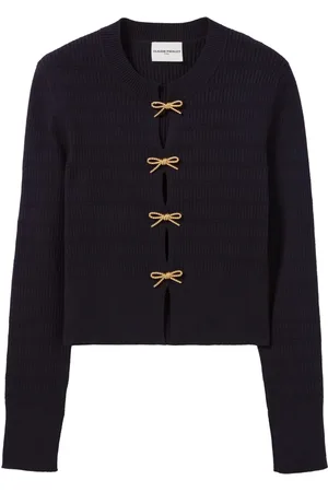 Claudie Pierlot Suéter de tejido fino con detalle de moño