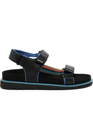 Paul Smith Sandalias con cierre autoadherente y logo estampado
