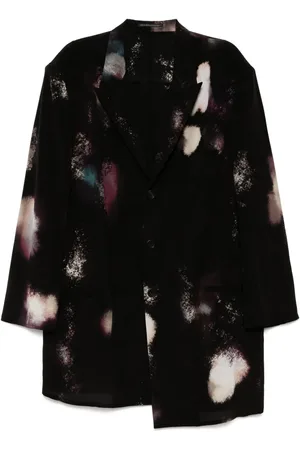 YOHJI YAMAMOTO Chamarra estampada con diseño de colores