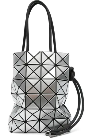 Issey Miyake Bolsa bucket con motivo geométrico
