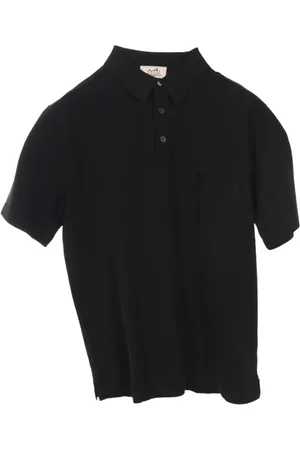 Hermès Playera tipo polo con logo bordado 2020