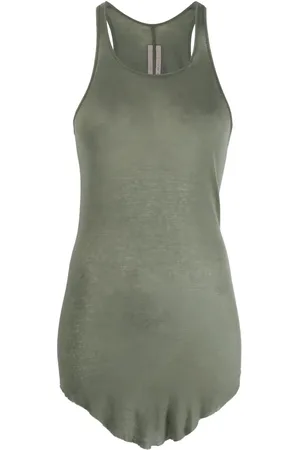 Rick Owens Camiseta de canalé