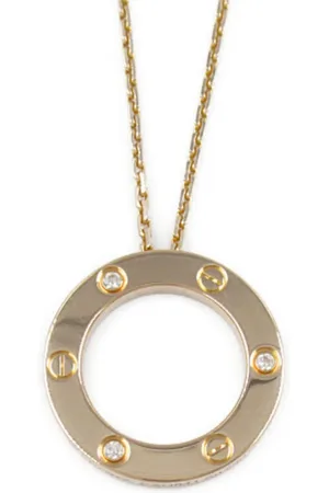 Cartier Collar Love Circle en oro rosa de 18kt con diamante 2010