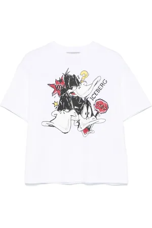 Iceberg Playera con estampado de caricatura de ICEBERG x Looney Tunes