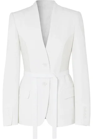 Burberry Blazer con botones y cinturón