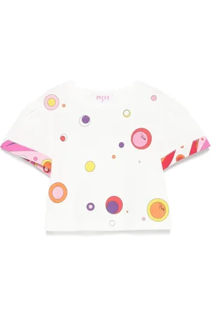 PUCCI Junior Playera con estampado Fontane