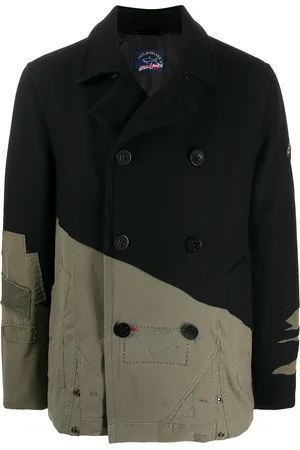 GREG LAUREN Chaquetón con efecto envejecido