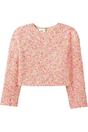 ST. JOHN Top Novelty texturizado