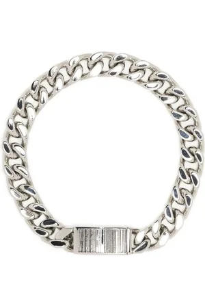 Vetements Pulsera de cadena con código de barras