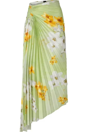 Pinko Falda midi con estampado floral
