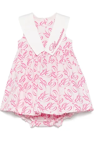 MISS BLUMARINE Set de vestido con estampado gráfico