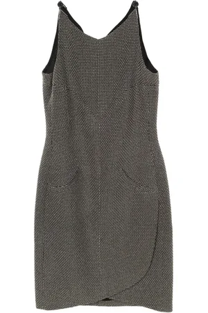 CHANEL Vestido de tweed 1986-1988