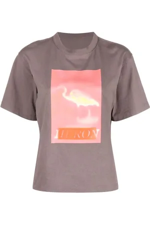 Heron Preston Playera con estampado Heron