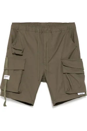 Musium Div. Shorts cargo con cordones en la pretina