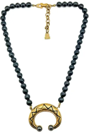 Lanvin Collar Crescent Talisman 1980