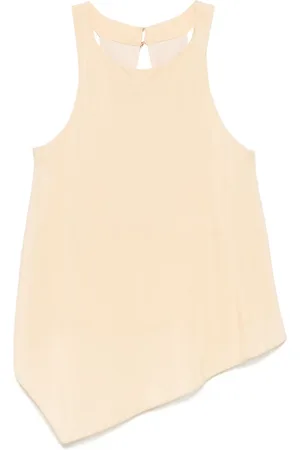 Patrizia Pepe Blusa con dobladillo asimétrico