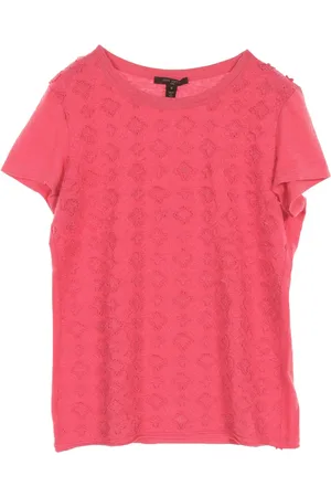 LOUIS VUITTON Playera de encaje con monograma 2000