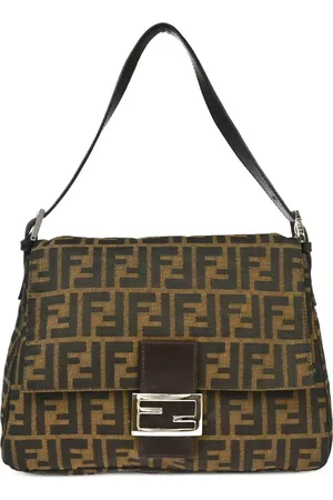 Fendi Bolsa de hombro Mamma Baguette Zucca 1990-2000