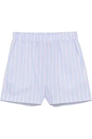 Manuel Ritz Shorts con motivo de rayas